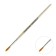Brush Synthetics Round No. 3 (clip diameter 3 mm; hair length 16 mm), wooden handle, calligrata