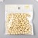 Beads for creativity tree "Light tan" D-0.8 cm, set of 20 g