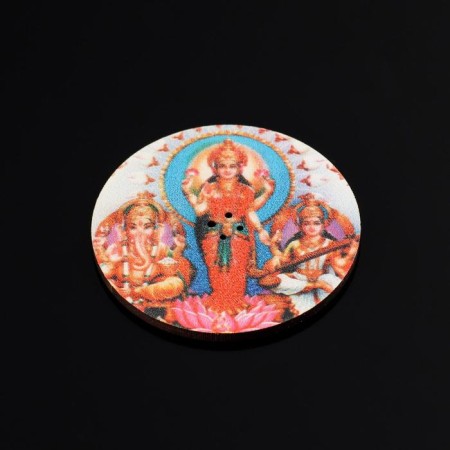 Bowling stand "Lakshmi, Ganesha and Sarasvati", D = 6 cm-1