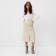Women's skirt Minaku: Velvet Collection Milk color, river 42