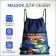 Bag for shoes on the lace, blue color