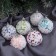 Set of balls plastic D-5 cm, 6 pcs "Confetti in the snow" mix