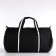 Board Road on a zipper, external pocket, shoe compartment, long belt, black color