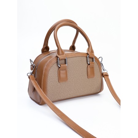 Women's bag, 22*7*14, lightning department, belt lengths, brown-4