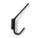 Furniture hook CAPPIO TKD030, two -rod, black color