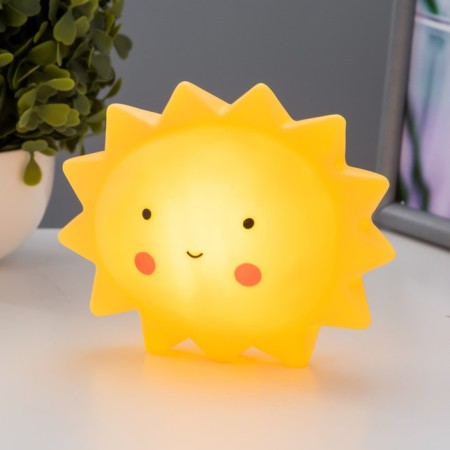Night "Sun" LED from 3xlr44 batteries yellow 14x6x12cm Risalux-1