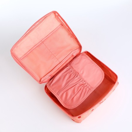 Lightning cosmetic bag, pink color-2