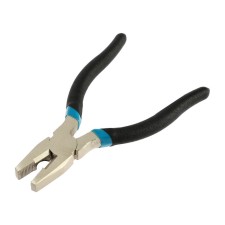 Plask -hugs combined tundra, nickelled, rubberized handles, 160 mm