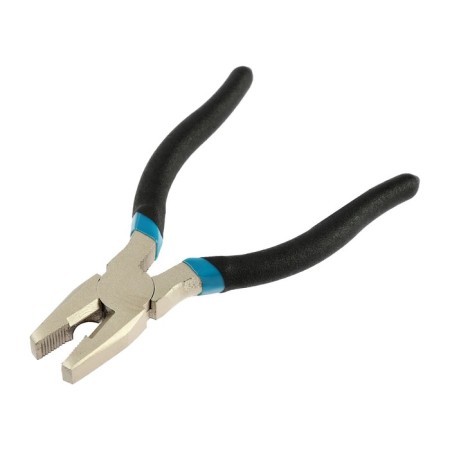 Plask -hugs combined tundra, nickelled, rubberized handles, 160 mm