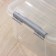 The storage container with the Ricco lid, 15 l, 41 × 29.5 × 18.3 cm, the color is transparent