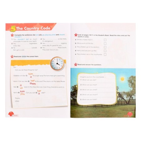 Workbook. Star English. 4th grade. In 2 parts part 2. Baranova K.M.-4