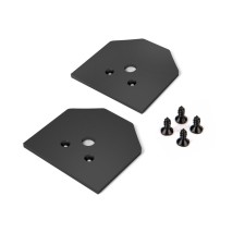 Заглушки для шинопровода в натяжной потолок, 2шт Elektrostandard, Slim Magnetic, 2.2х60х62 мм, цвет чёрный