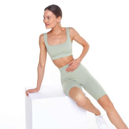 Top female, green color, size 42 (s)-5
