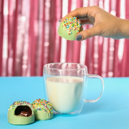 Chocolate bomb with Marshmallow "Sweet New Year", 35 g.-2