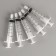 Perfume syringe, 5 ml, packing - 5 pcs, transparent color