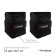 Tears onlytop, 2 pcs. x 1 kg, black color