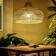 Ceiling Lamp from a rattan "Handra", 1 × 120 W, E27, 70 × 70 × 50 cm