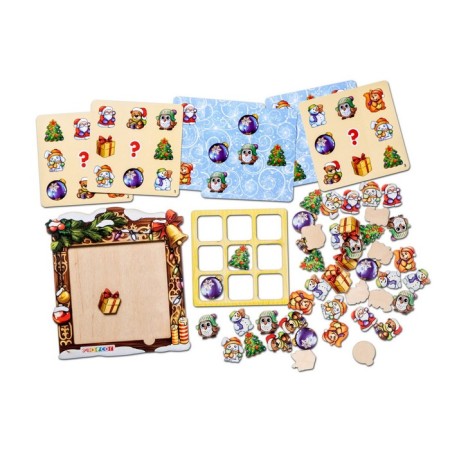 Training game "New Year's puzzles"-1