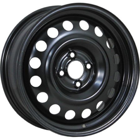 Stamped disk Trebl X40924 6x16 4x100 ET49 D54.1 Black