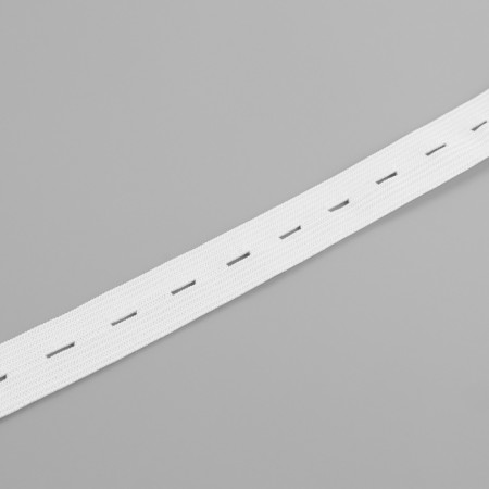 Glass knitted, perforated, 20 mm, 10 ± 0.5 m, white color-1