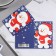 Happy New Year Postcard "Happy New Year!" glitter, snowman, 11.5x8.5 cm