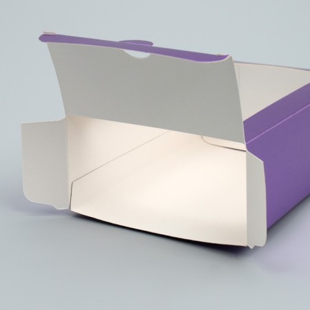 Box for Makarun, confectionery packaging "Lilac", 18 x 10.5 x 5.5 cm-5