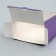 Box for Makarun, confectionery packaging "Lilac", 18 x 10.5 x 5.5 cm