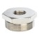 Futorka Stout SFT-0029-011412, 1 1/4 "x 1/2", nickelized brass