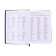 Dated diary 2025, A5, 176 sheets, Hong Kong, solid cover, pancake embossing, with liesse, block 80 g/m2, blue