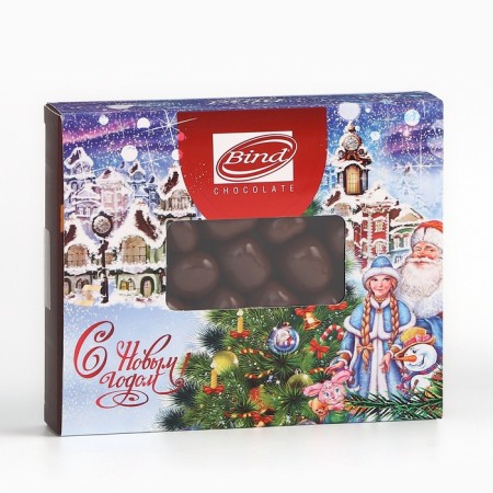 Drage "Marshmallow" in milk chocolate, 100 g