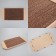 Claw-lane for cats from corrugated cardboard Kraft, 57 x 28.5 x 2.5 cm