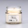 Aromatic candle made of soy wax in a bank, 75 g, white linen
