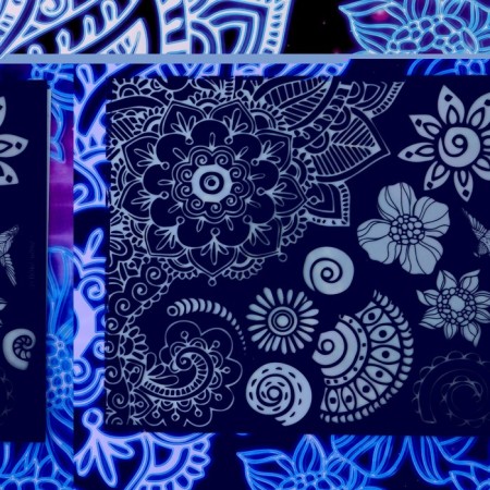 Set for drawing in the dark "Patterns"-2