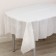 Tablecloth 137x182 cm, white color