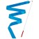 Ribbon for rhythmic gymnastics with a stick Grace Dance, 2 m, blue color