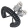 AIRLINE trailer cable, 24V, type-S 7 contacts 4.5 m, metal