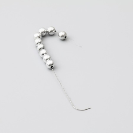 Needle for beadwork metal 13x3 cm