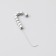 Needle for beadwork metal 13x3 cm