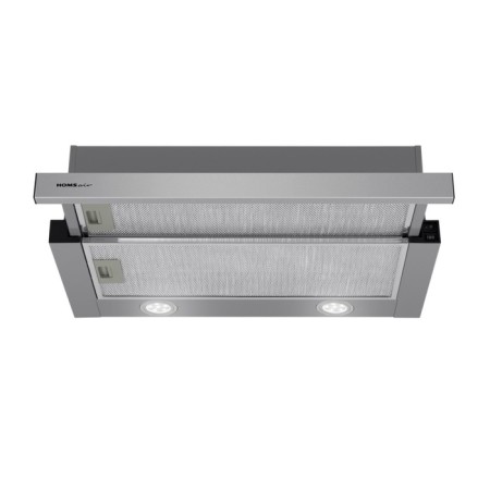 Kitchen hood Homsair Flat 60, 20 m2, 2 modes, stainless steel-3