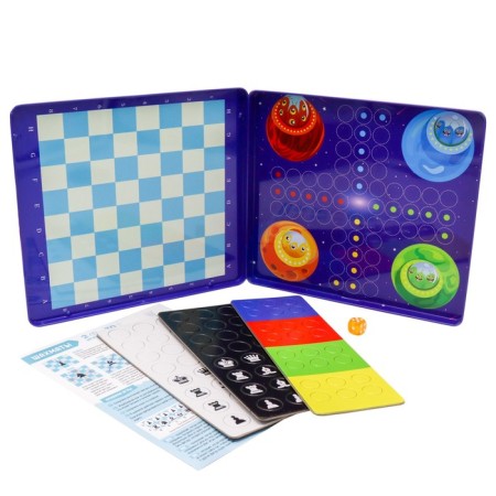 Magnetic Games Magneticus "Checkers. Chess. Corners. Ludo"-3