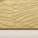 A set of mats for the bathtub "Orta", size 50x60 cm, 60x100 cm, mustard color