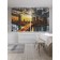 Photostes "City traffic at sunset", Saten, size 145x180 cm, 2 pcs
