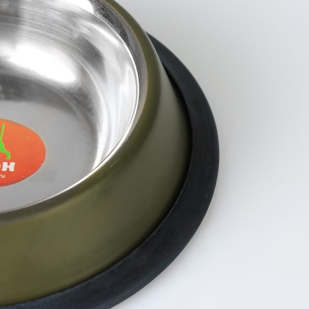 A bowl with a non -slip base color, 230 ml, green-3