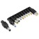 Buro BUM-0031T65 power supply is manual 65W 12V-24V 11-Connectors 3.2a 1xusb 0.6a from household E 107350