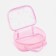 Lightning cosmetic bag, pink color