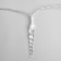 Garland “thread” 3 m with nozzles “icicles 7.5 cm”, ip20, transparent thread, 20 LED, glow of multi, AAH3