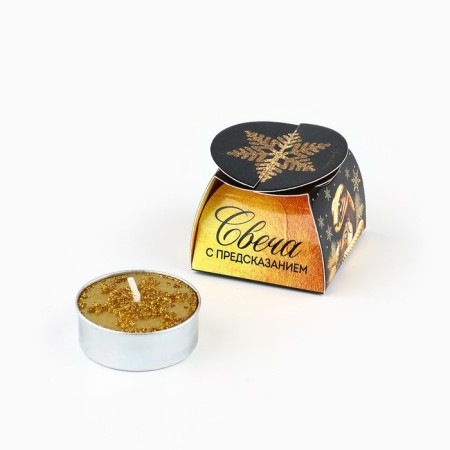 Tea “Joy” candle, diam 4 cm-1