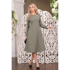 Women's dress, size 44, khaki color