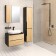 Cabinet-mirror "Malta 70" Black oak, right