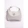 Gobo bag female, eco -leather, ludor gray, 30x10x19 cm